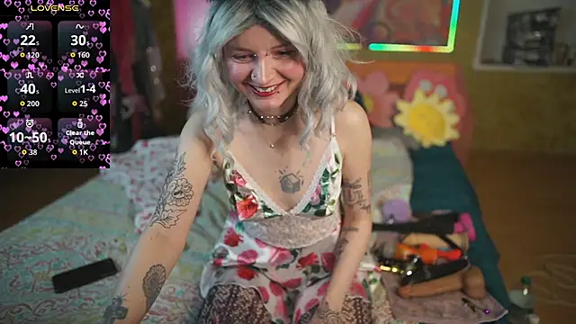 Dia Angel online show from February 12, 2026, 7:09 pm