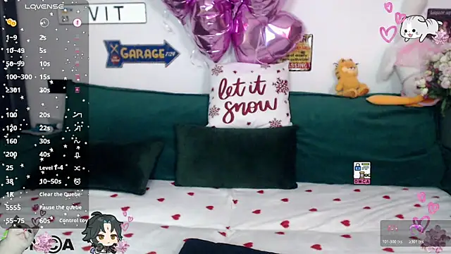 Snapshot of AmourLily chatting on February 22, 2026, 7:29 am AmourLily online show from February 22, 2026, 7:29 am