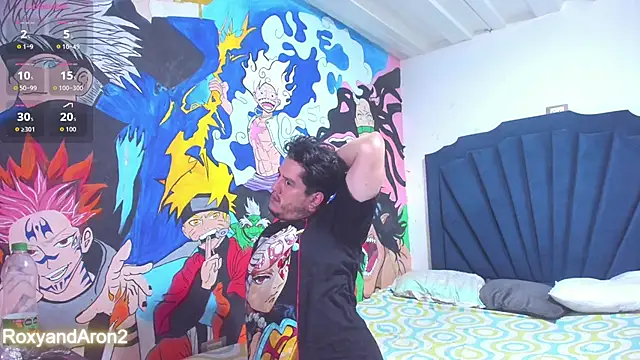 RoxyandAron2 online show from February 8, 2026, 1:58 pm