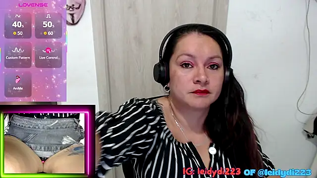 Snapshot of leidydi223 chatting on September 22, 2025, 12:12 am leidydi223 online show from September 22, 2025, 12:12 am