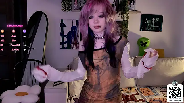 Snapshot of Lollyshy chatting on October 11, 2025, 9:30 am Lollyshy online show from October 11, 2025, 9:30 am