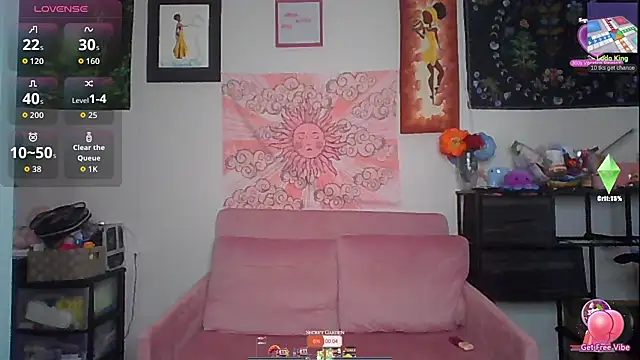 ziafoxy online show from October 12, 2025, 2:43 am