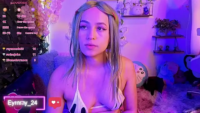 Snapshot of Eymmy_24 chatting on March 14, 2026, 11:48 am Eymmy 24 online show from March 14, 2026, 11:48 am