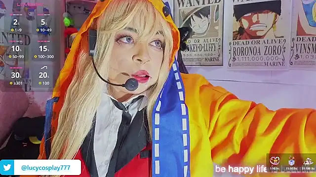 Snapshot of Lucycosplay777 chatting on May 27, 2026, 3:36 am Lucycosplay777 online show from May 27, 2026, 3:36 am