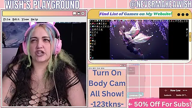 nevermakeawish online show from March 6, 2026, 5:31 pm