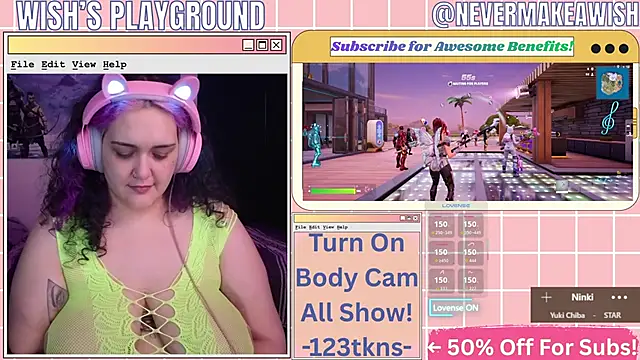 nevermakeawish online show from April 26, 2026, 6:55 am