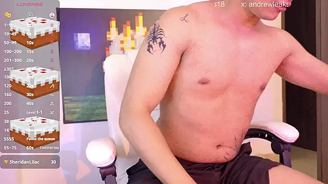 an drew18 online show from May 4, 2026, 2:57 pm