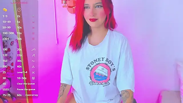 CelesteRhoades online show from May 7, 2026, 4:07 am