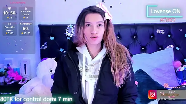 Sofiia cute  online show from May 11, 2026, 4:07 am