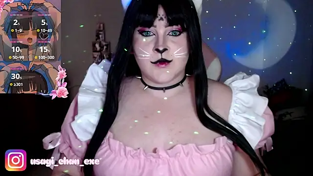 Snapshot of CuteUsagi chatting on October 30, 2025, 4:52 pm CuteUsagi online show from October 30, 2025, 4:52 pm