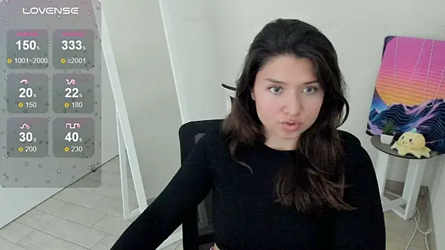 Sandra Curly online show from October 14, 2025, 6:20 pm