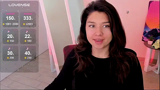 Sandra Curly online show from October 26, 2025, 8:04 pm