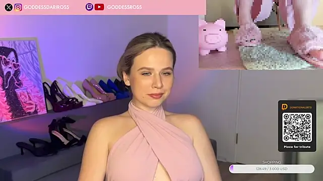 GoddessRoss online show from November 13, 2025, 6:18 pm