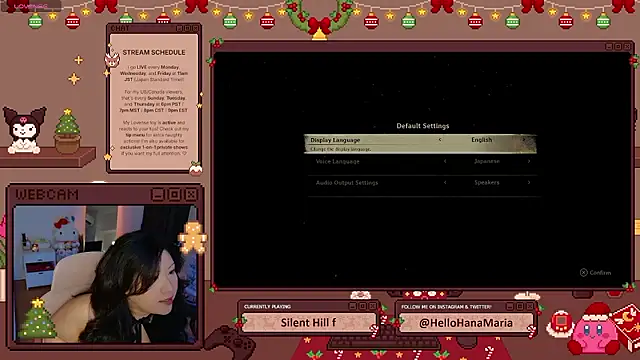 HanaMaria online show from November 26, 2025, 2:23 am