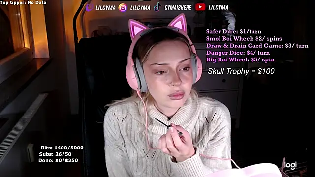 Snapshot of cymaishere chatting on November 7, 2025, 5:24 pm cymaishere online show from November 7, 2025, 5:24 pm