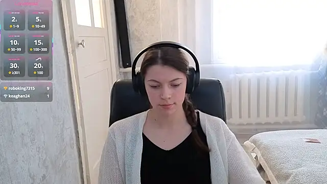 CutieAnny online show from December 1, 2025, 4:39 am