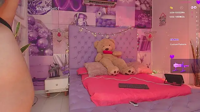 AbbyModel01 online show from March 9, 2026, 10:14 pm