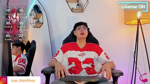 Im Juaniito online show from September 26, 2025, 3:21 am