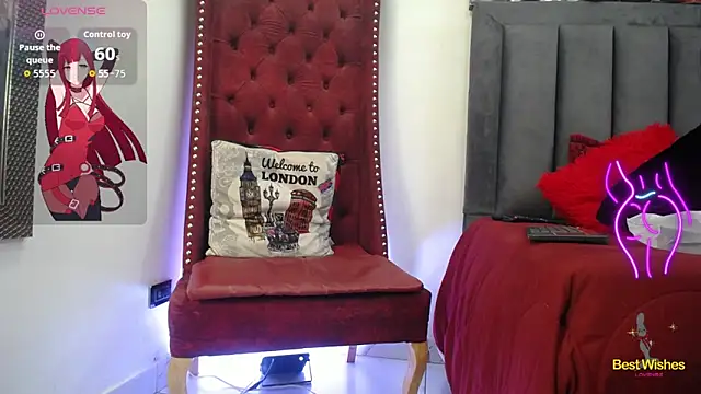 EvaGoddess  online show from February 5, 2026, 8:02 pm