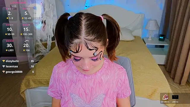 Snapshot of _Amelia_Shine_ chatting on October 23, 2025, 11:31 am Amelia Shine online show from October 23, 2025, 11:31 am