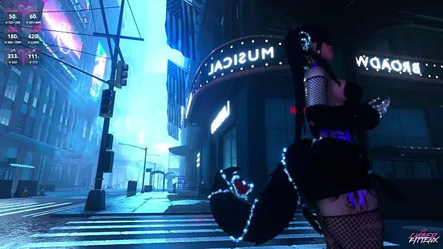 CyberKittenX online show from November 19, 2025, 1:55 pm