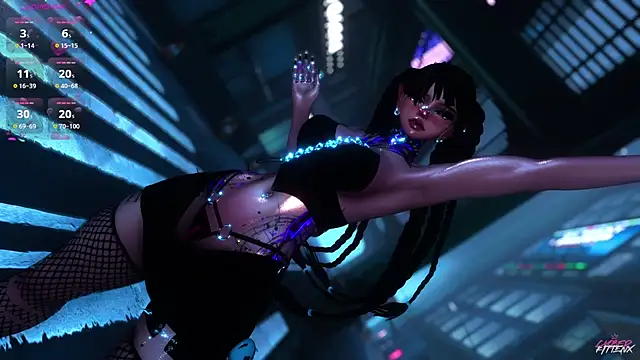 CyberKittenX online show from November 20, 2025, 3:23 pm