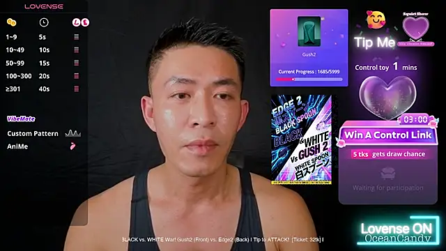 OceanCandy online show from January 16, 2026, 2:54 pm