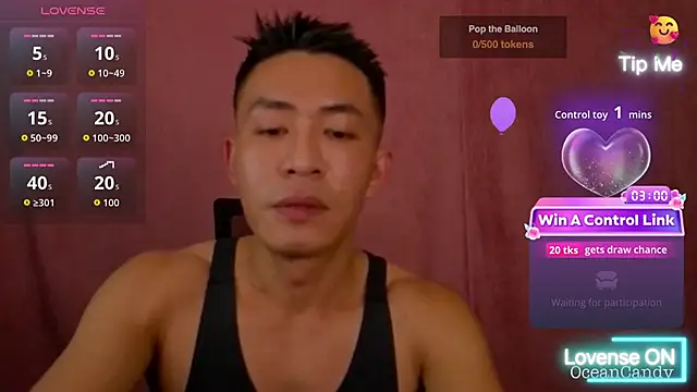 Snapshot of OceanCandy chatting on February 14, 2026, 5:21 pm OceanCandy online show from February 14, 2026, 5:21 pm