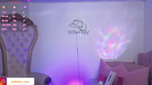 ISABELA TAY online show from July 24, 2026, 11:41 am