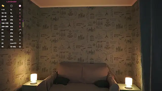 AmelieSeductress online show from November 17, 2025, 2:45 pm