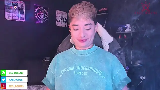 AxelRouse3 online show from November 22, 2025, 2:49 pm