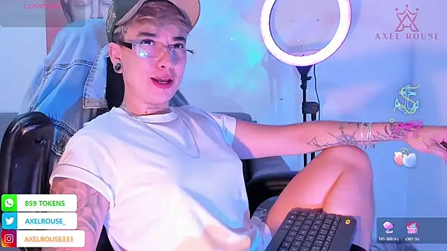 AxelRouse3 online show from March 1, 2026, 11:51 pm