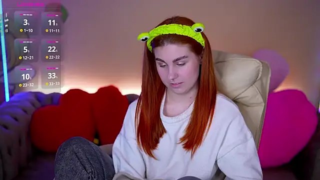 Snapshot of GingerPinky chatting on February 17, 2026, 2:13 pm GingerPinky online show from February 17, 2026, 2:13 pm