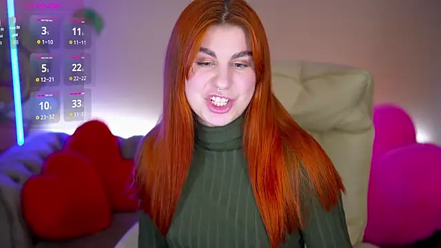 Snapshot of GingerPinky chatting on February 20, 2026, 7:36 pm GingerPinky online show from February 20, 2026, 7:36 pm