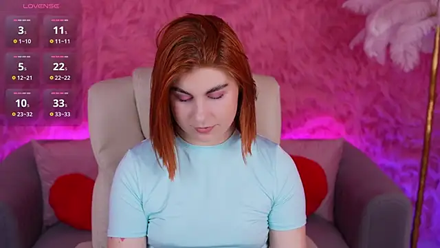 Snapshot of GingerPinky chatting on March 14, 2026, 8:03 pm GingerPinky online show from March 14, 2026, 8:03 pm