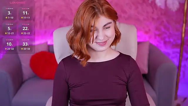 Snapshot of GingerPinky chatting on March 16, 2026, 7:12 am GingerPinky online show from March 16, 2026, 7:12 am