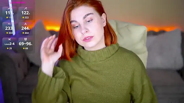 Snapshot of GingerPinky chatting on March 18, 2026, 7:50 pm GingerPinky online show from March 18, 2026, 7:50 pm