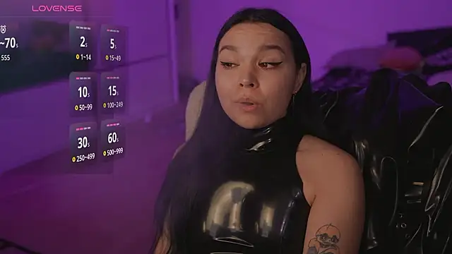 Dominatrix Alice online show from March 11, 2026, 1:55 am