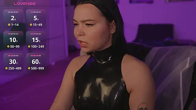 Dominatrix Alice online show from March 29, 2026, 7:03 pm