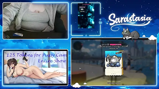 Snapshot of Sarastasia417 chatting on June 15, 2026, 11:56 am Sarastasia417 online show from June 15, 2026, 11:56 am