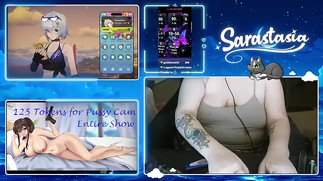 Snapshot of Sarastasia417 chatting on June 29, 2026, 10:15 am Sarastasia417 online show from June 29, 2026, 10:15 am