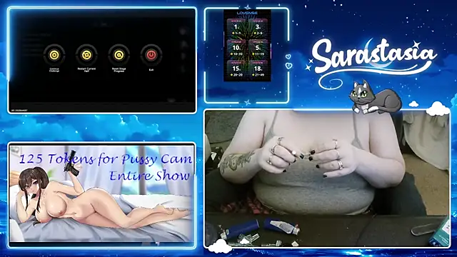 Snapshot of Sarastasia417 chatting on July 4, 2026, 11:33 pm Sarastasia417 online show from July 4, 2026, 11:33 pm