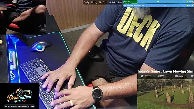 DeanonCam online show from July 18, 2026, 3:05 pm