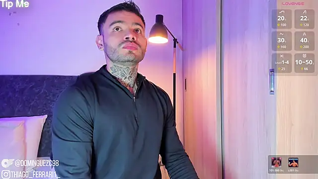 thiago ferrari  online show from June 17, 2026, 10:54 pm