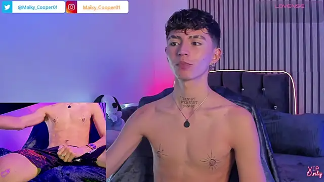 Maiky Cooper01 online show from July 25, 2026, 4:48 pm