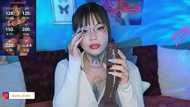 Snapshot of Electra_Starkk chatting on February 18, 2026, 8:16 pm Electra Starkk online show from February 18, 2026, 8:16 pm