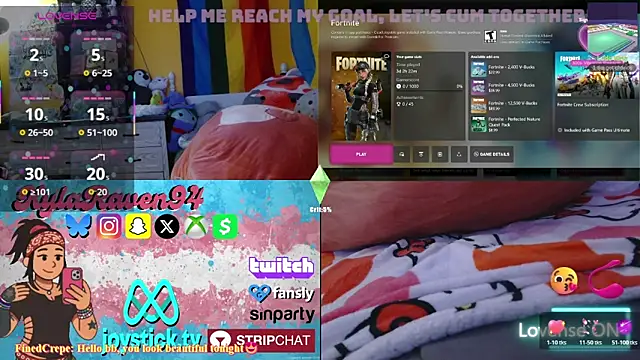 KylaRaven online show from May 14, 2026, 2:51 am