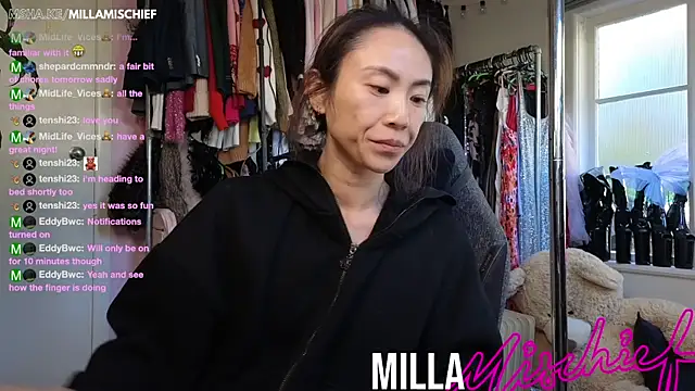 millamischief online show from July 12, 2026, 9:17 pm