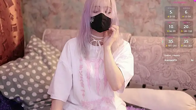 Snapshot of Yunakiss chatting on March 13, 2026, 9:10 pm Yunakiss online show from March 13, 2026, 9:10 pm