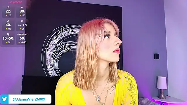 AlannaViera online show from April 24, 2026, 11:45 am
